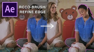 roto brush (masking) | after effects tutorial
