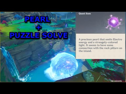 Pillar Puzzle Serpents Head Solve Rock Pillar Pearl Location Genshin Impact Fast Video Youtube