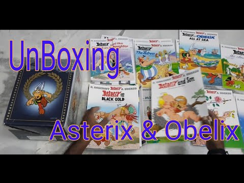 Asterix & Obelix | Comics | UnBoxing | 38 Books