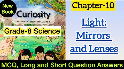 Class 8 Science | Chapter 10 MCQ, Important Question | Light Mirror and Lenses | Revision Curiosity