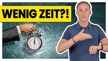 Wie organisiert man die Zeit?