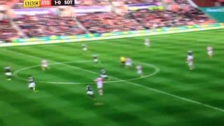 Asmir Begovic goal vs Southampton 2 11 13