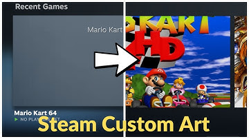 How to Add Custom Artwork in Steam! Easy!