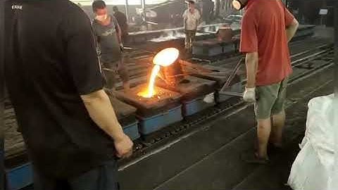 Specialized mold handling line to fit the ZOOMZU Flaskless Molding Machine