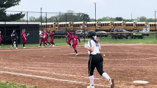 Smoked ball to hot corner aids Kingsway softball