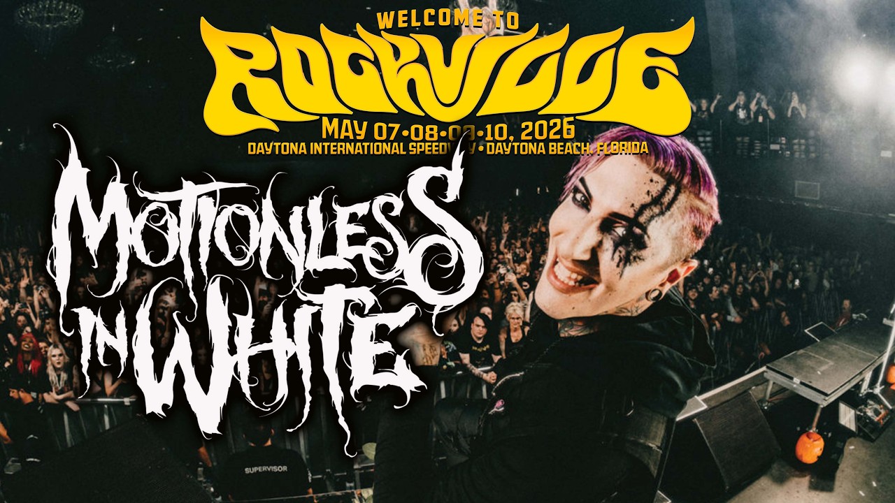 Motionless In White - Live at Welcome To Rockville 2026 - YouTube