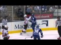 Dion phaneufs hit on zach parise and fight vs david clarkson  feb 21st 2012