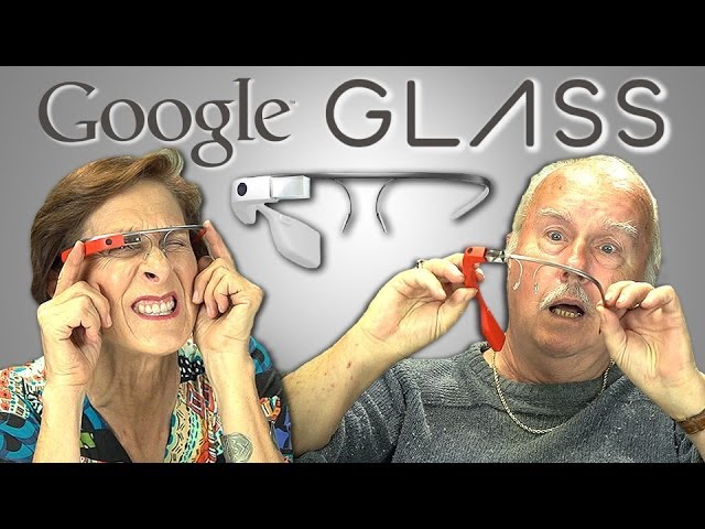 Как старшее поколение реагирует на Google Glass (видео)? Фото.