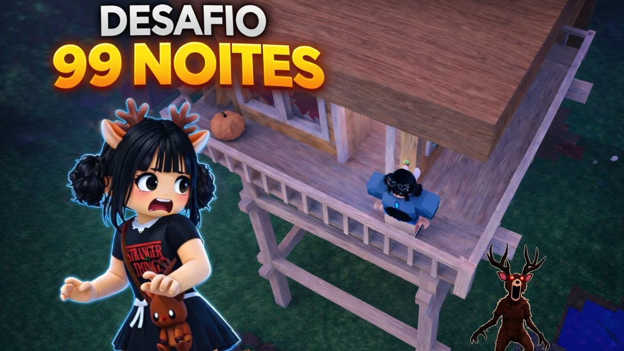 99 NOITES SOZINHA NA CASA DAS LANTERNAS 😨🌲