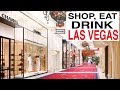 Shop With Me In VEGAS!! Eat and Drink too!