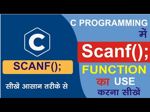 Scanf(); in C Programming