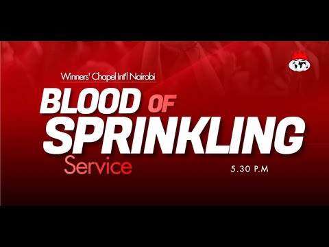 BLOOD OF SPRINKLING SERVICE | 15, OCTOBER 2021
