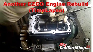 Another EZGO Engine Rebuild (Timelapse)    #enginerepair #ezgo #golfcart