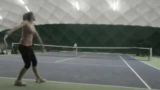 Livia Hollosy College Tennis video