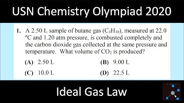 A 2.50 L sample of butane gas (C4H10), measured at 22.0 ºC and 1.20 atm pressure, is combusted