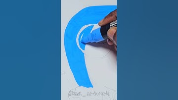 Drawing Sadness The Emotion With Posca Markers! | Inside out 2 #shorts #art #drawing