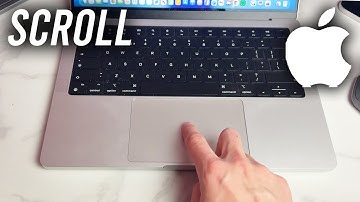 How To Scroll Up or Down Using Trackpad On MacBook Pro or Air - Step By Step