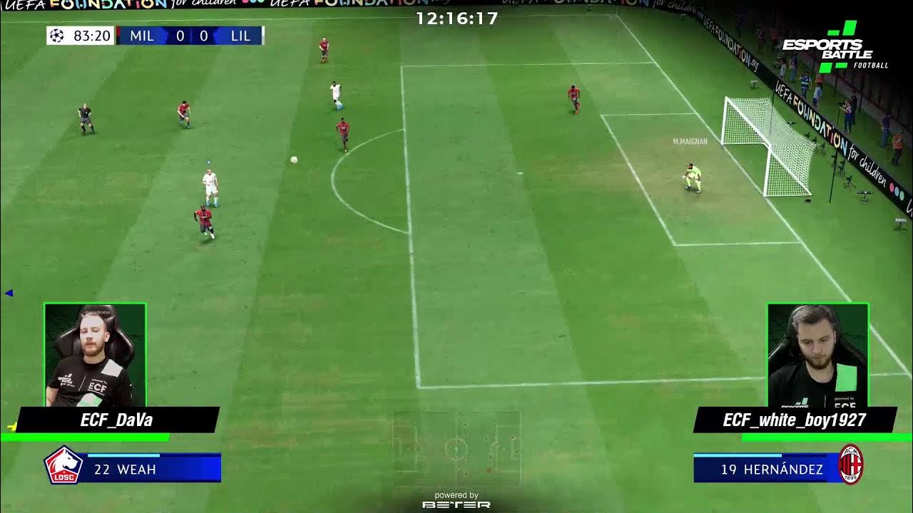 20221019 FA Cup and Champions League C EFootball EsportsBattle