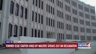 Former OSDE staffer hired by walters speaks out on resignation