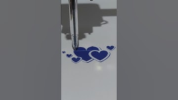 Beautiful heart drawing using CNC plotter #drawing #art #satisfying