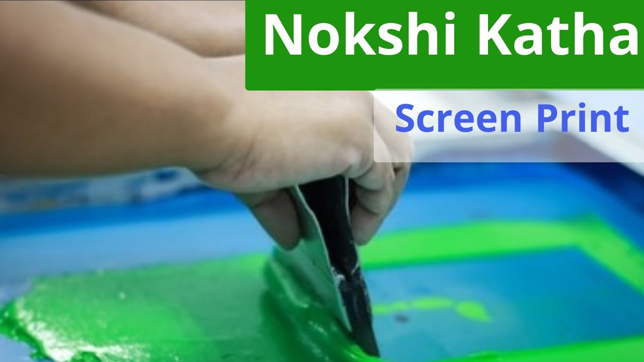 Nakshi Katha Design |screen printing |New Talent BD 1971