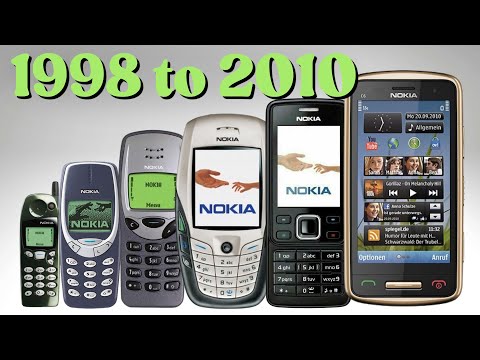 Nokia Phones Evolution (1998–2010) - The Real Classics