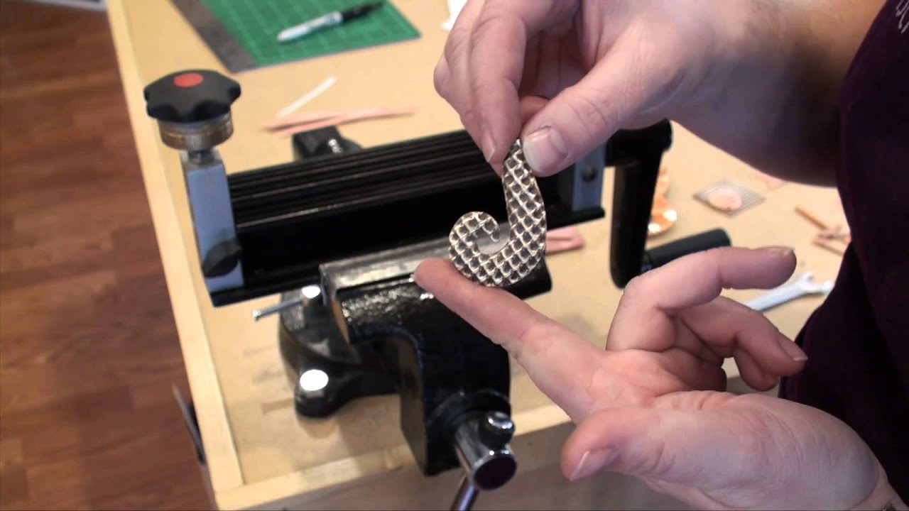 8" J1006 Proops Zig Zag Corrugation Jewellery Making Machine 