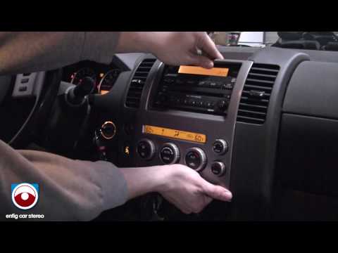 2006 Nissan titan stereo removal