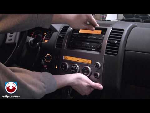 2005 Nissan Pathfinder Radio Removal