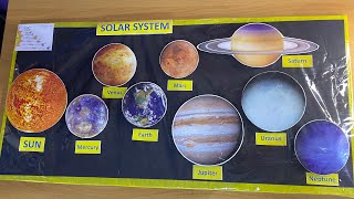 Model or Chart of Solar System || B.Ed. Teaching Aids for Social Science