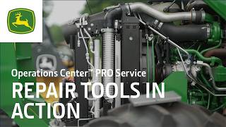 Equipment Repair Tools In Action| Inside Operations Center™ PRO Service | John Deere