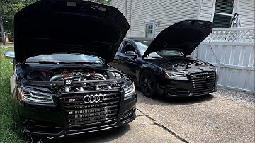 DynoSpectrum Ds1 installation on Audi A8L/ S8 D4.5