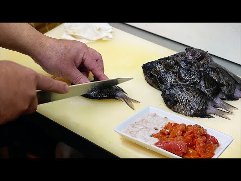 Japanese Street Food - FISH EGGS AND SPERM Okinawa Seafood Japan