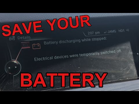 bmw-battery-discharging-while-stopped---keep-your-battery-in-good-condition