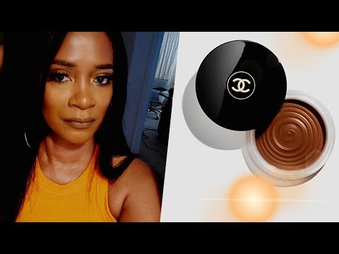 I Tried Chanel's New Cream Bronzer For Darker Skin