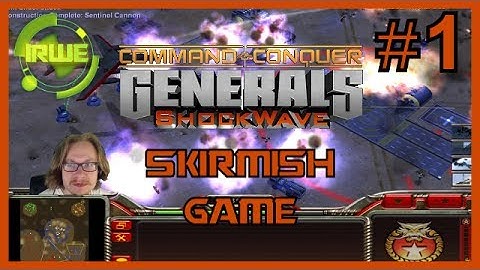 C&C Generals Shockwave Mod Skirmish Game #1 - Special Weapons General