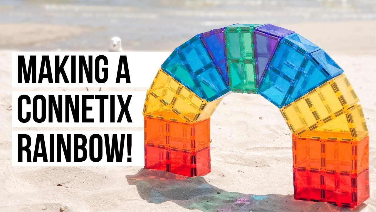 Connetix Ideas - HOW TO BUILD A RAINBOW! 