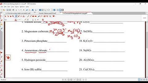 Ternary Ionic Compounds