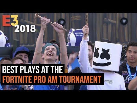 Gratuit Images The Best Plays From Fortnite Pro Am Tournament At E3 2018 Youtube actualisé par