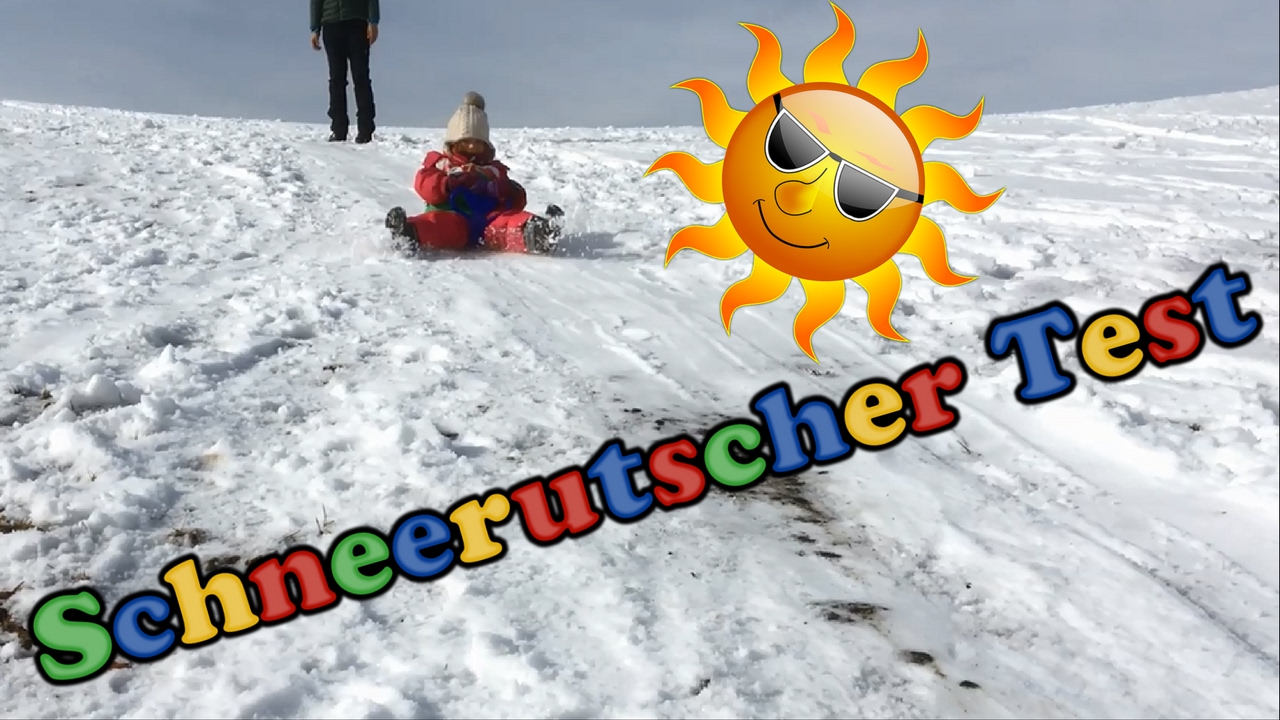 Popo Rutscher im Schnee Test - Unsere Erfahrung 