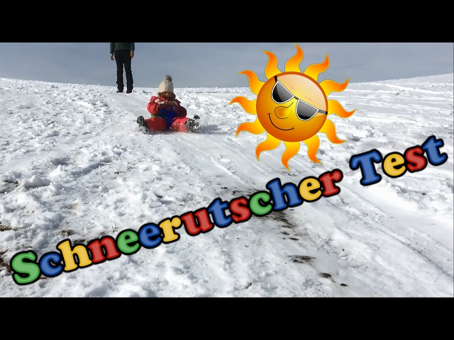 Popo Rutscher im Schnee Test - Unsere Erfahrung 