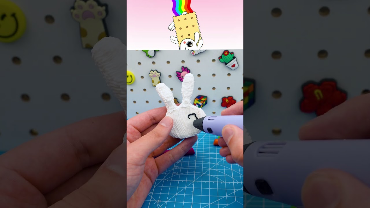 I made a Nyan Cat Phase 5 Sprunki OC with 3d pen 