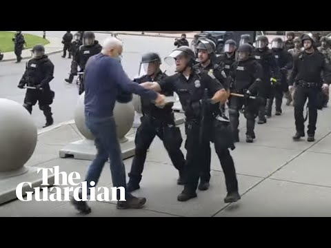 Video Shows Police In New York State Shoving 75-year-old To Ground