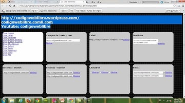 Eliminar elementos HTML (campos, botones, labels, select y muchos más) con javascript