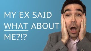 Why Does My Ex Talk Badly About Me?