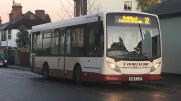 *UPHILL STRETCH* Bus Journey | Compass Bus 4118 | Route 32 | Redhill to Reigate.