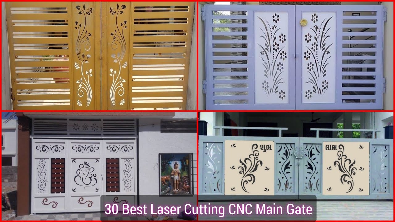 Top Best Modern Laser Cut Cnc Main Gate Design 2023 ||• Letest ...