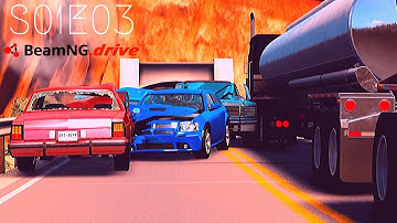 Beamng Drive: Seconds From Disaster (+Sound Effects) |Part 3| - S01E03