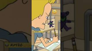 Beavis And Butt-Head struggle on the first part of the test #youtubeshorts #shorts#short#shortsfeed