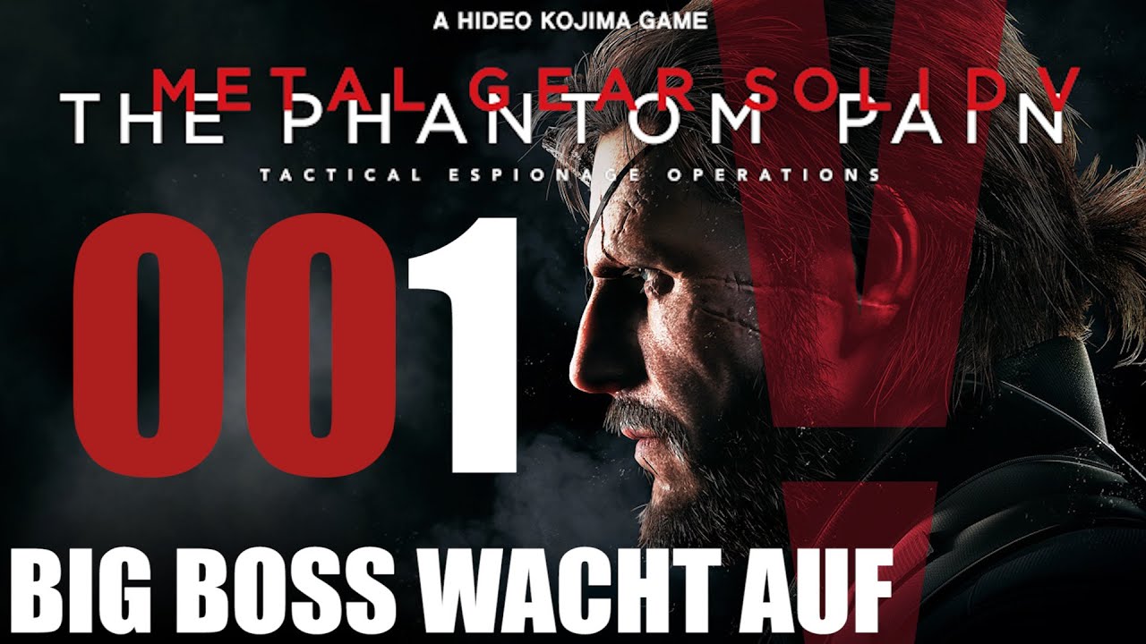 Metal Gear Solid 5 Phantom Pain Gameplay German Part 1 BIG BOSS wacht auf |  Let's Play Deutsch PS4 - YouTube